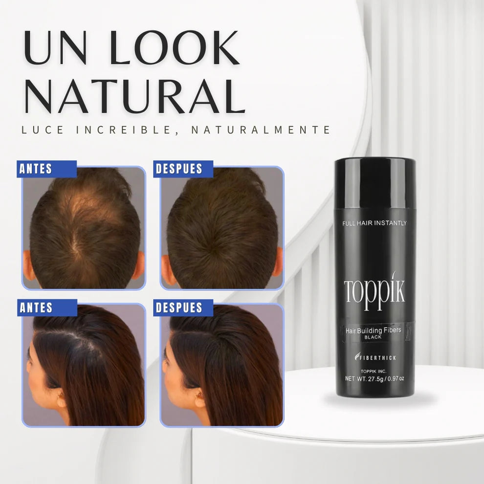 Fibras Capilares TOPPIK™ - Volumen al instante