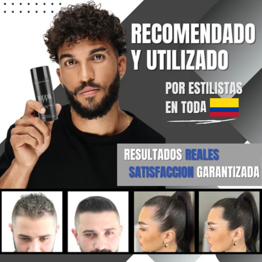 Fibras Capilares TOPPIK™ - Volumen al instante