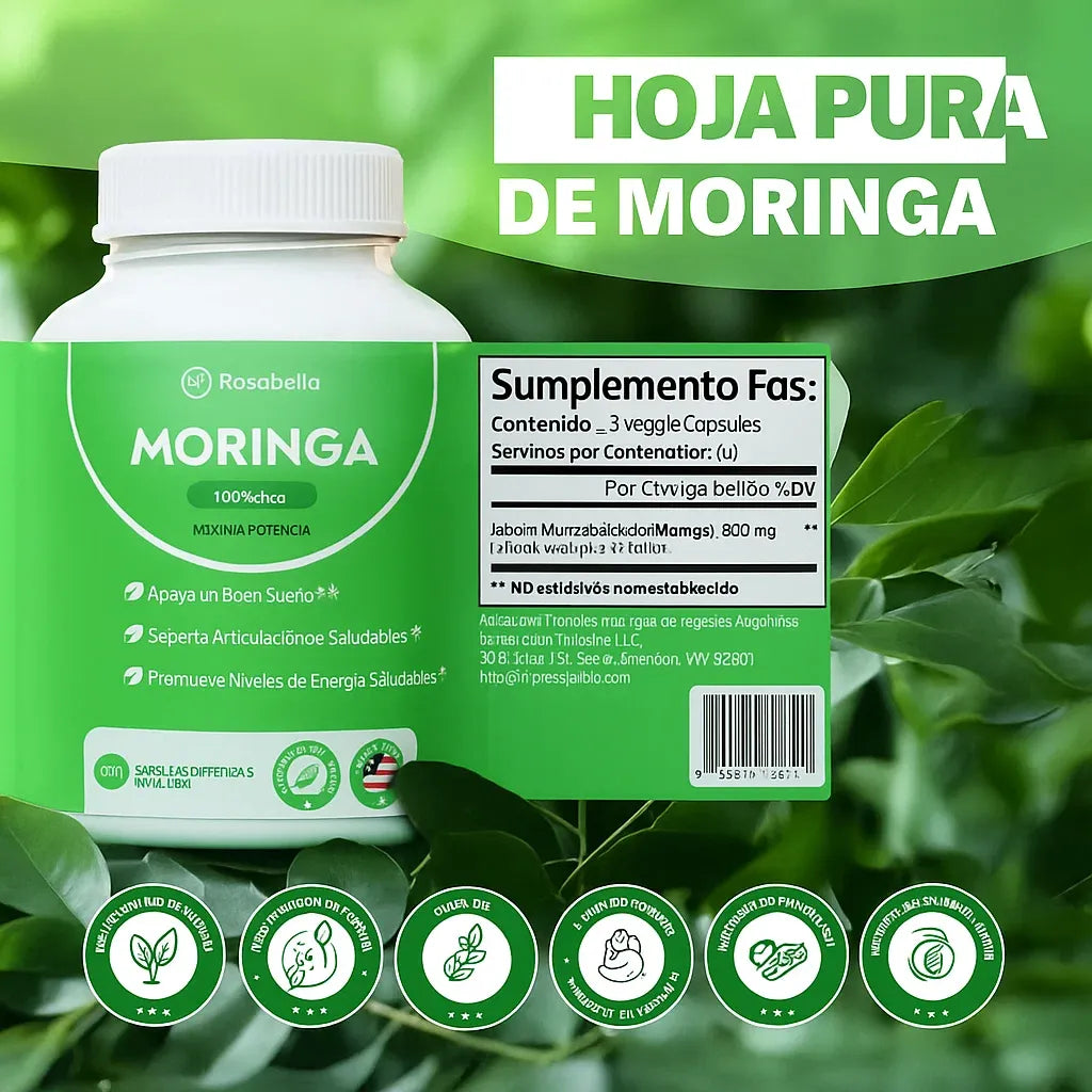 Moringa Rosabella® | Impulsa tu Crecimiento y Altura