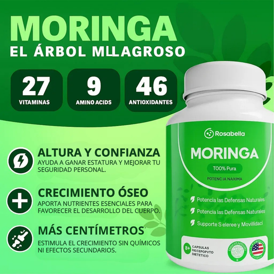 Moringa Rosabella® | Impulsa tu Crecimiento y Altura