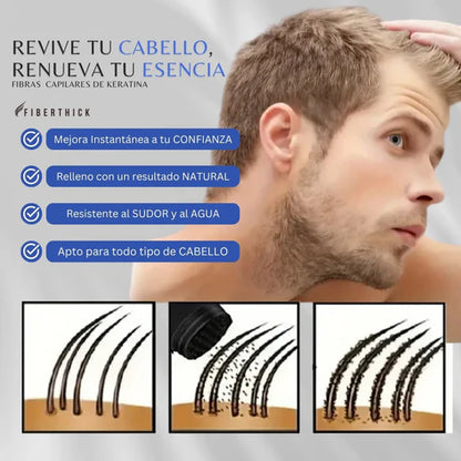 Fibras Capilares TOPPIK™ - Volumen al instante